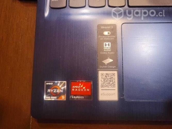 NOTEBOOK LENOVO RYZEN 5 4000series