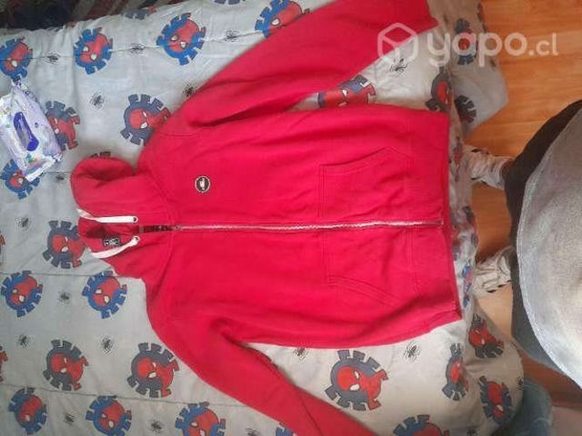 Poleron rojo onill talla L