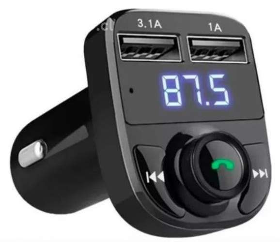 Transmisor Radio Fm Bluetooth Mp3 Usb Carga