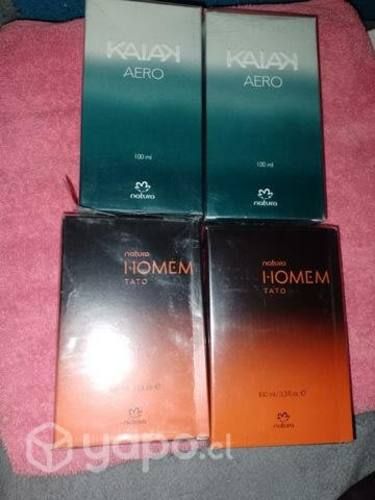Perfumes natura de mujer y hombre nuevos sellados