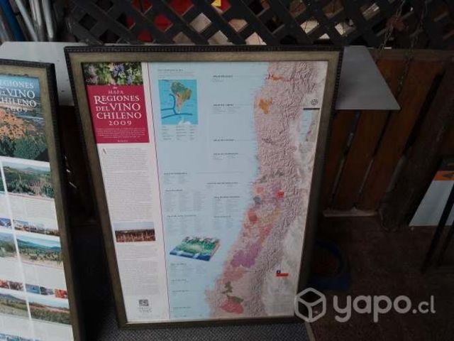 Cuadros vidriados y con marco