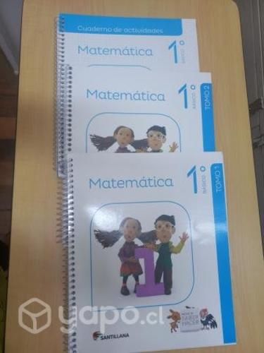 Pack libros lenguaje 1°basico ed santillana