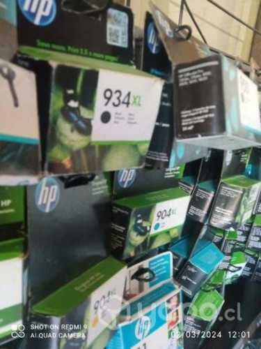 Tintas hp y cabezales diversos modelos originales