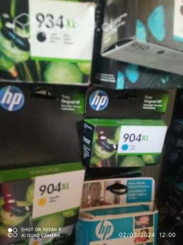 Tintas hp y cabezales diversos modelos originales