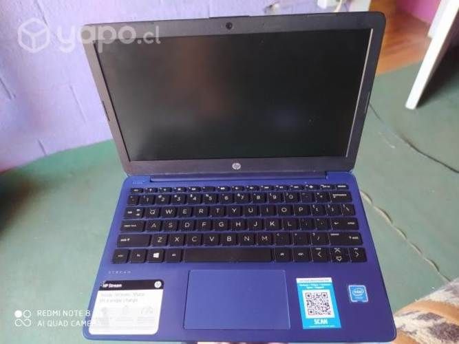 Notebook HP study blue