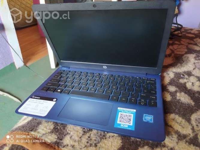 Notebook HP study blue