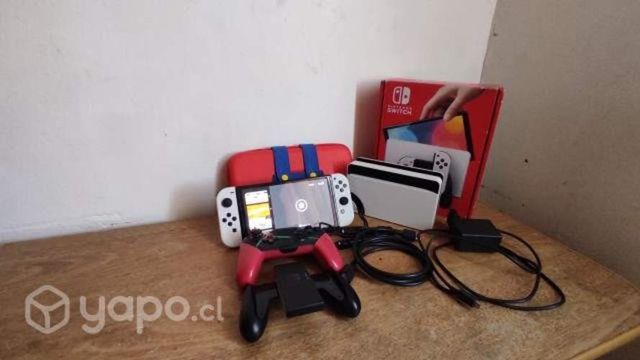 Nintendo swtich oled blanca