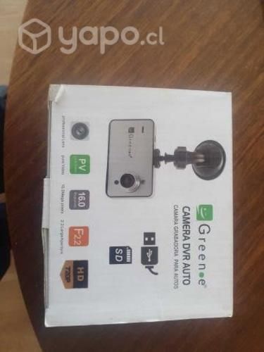 Camara De Auto Hd 720P Dvr Green E
