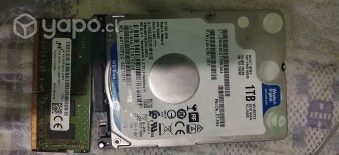 Notebook hp para repuesto