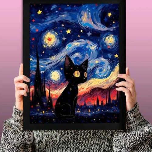 Cuadros Decorativos diseño gatos