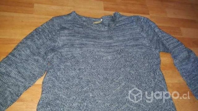 Sweater mujer XL azul cielo