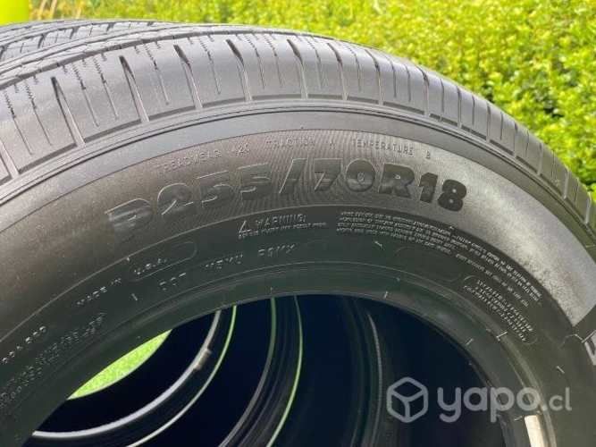 neumáticos aro 18 255/70 r18 Good Year y Mi