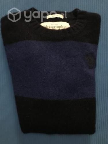 Sweater / Chaleco abercrombie & fitch azul hombre