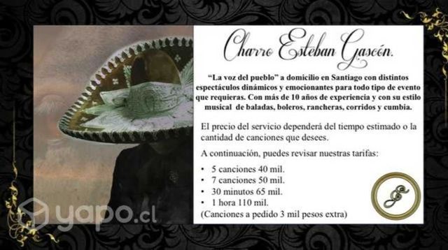 Charro a domicilio!!