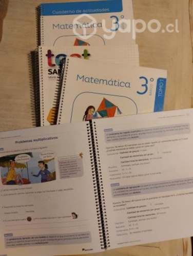 Libro Matemática Santillana Tercero Básico