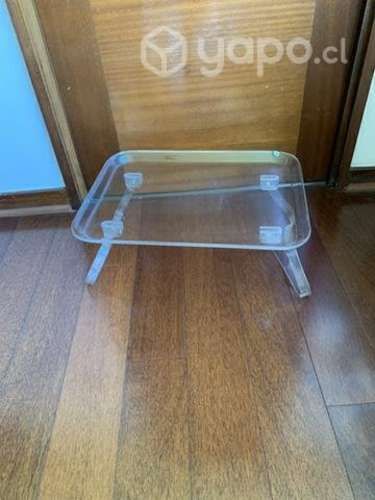 Bandeja plegable en formacril rectangular