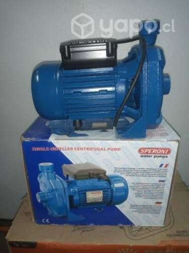 Bomba agua 1 hp nueva italiana