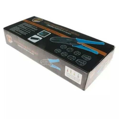 Alicate Crimpador Con set de 9 Cabezales DGP PRO