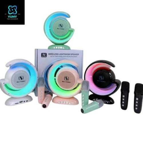 Altavoz BluetoothMicrófono YS-110 con luz colorida