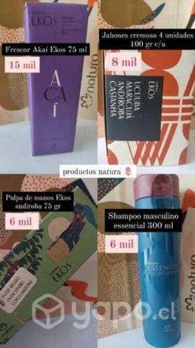 Productos natura rebajados