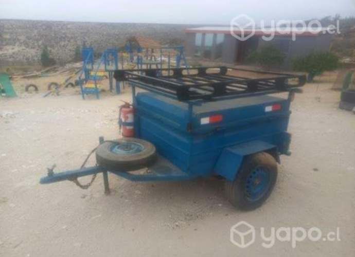 Antena router Internet y carro de arrastre