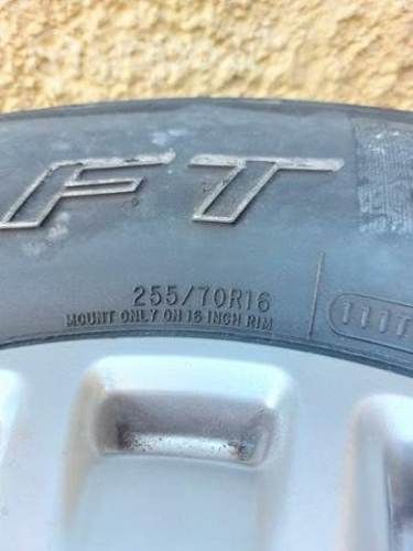 Llantas completas Ford Ranger Aro 16