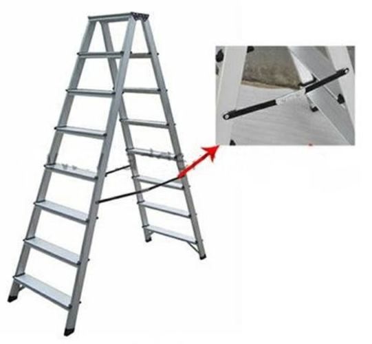 Escalera Tijera Aluminio 5 Peldaños