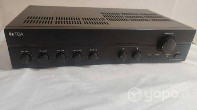 Amplificador De Sonido Toa Modelo A-2030 H