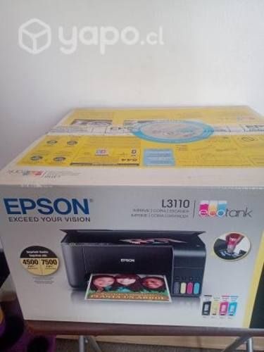 Impresora multifuncional L3110 Nueva
