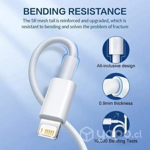 Cable Lightning de 2 metros