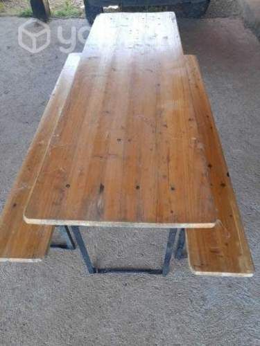 Mesa plegable de terraza