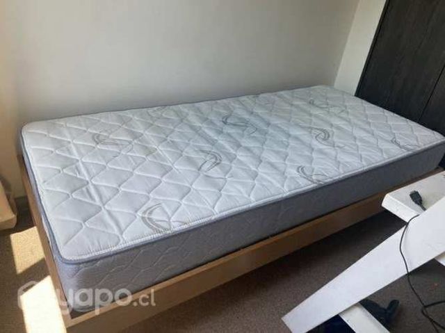 CAMA Y COLCHON 1 Plaza