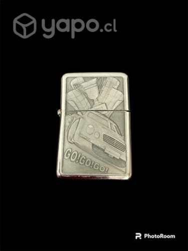Encendedor tipo zippo, abajo dice usa 1999, kesef