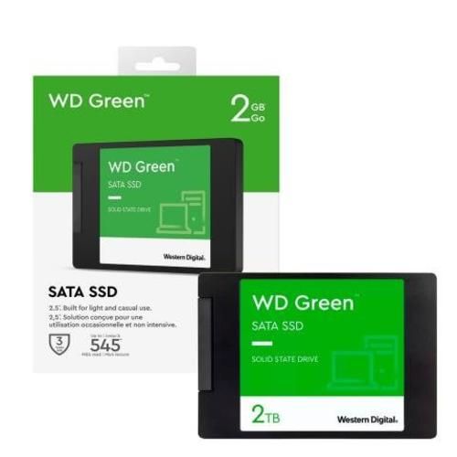 Disco Solido SSD Interno WD Green 2TB 545MB/s