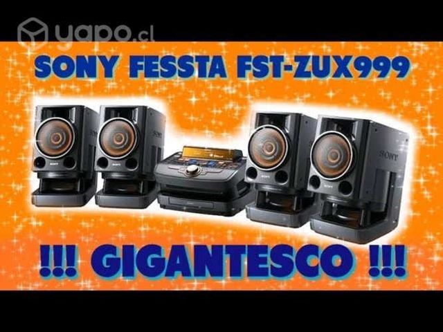 Equipo de sonido sony