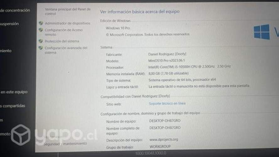 Notebook Dell g15 5510