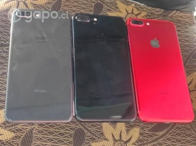 3 equipos Apple Originales 8 plus / 7 Plus / 8