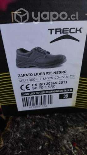 Zapato de seguridad TRECK, talla 38