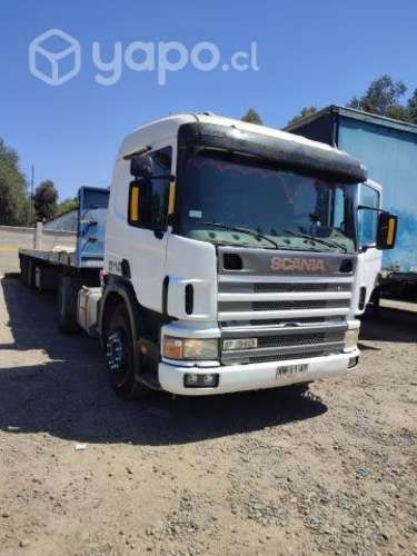 Vendo tracto camion Scania con Rampla