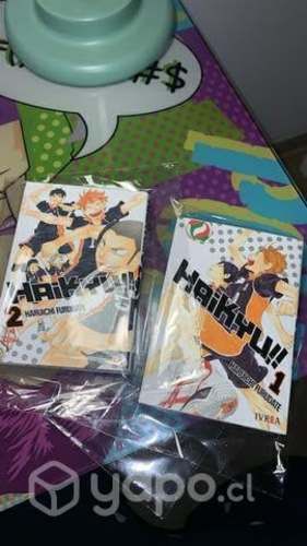 Manga Haikyuu Nuevos Tomo 1 y 2