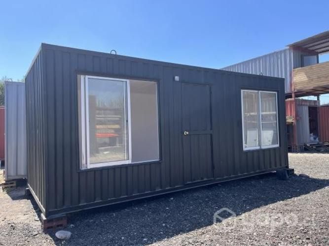 Container oficina con ventanales