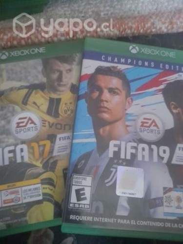 Fifas 17 y 19 para xbox one