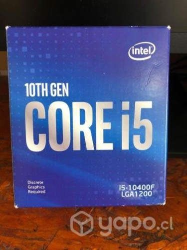 Procesador I5 10400f (10th generación)