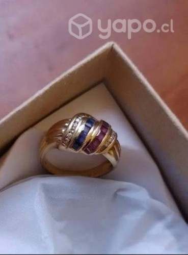 Anillo de oro 18 kilates