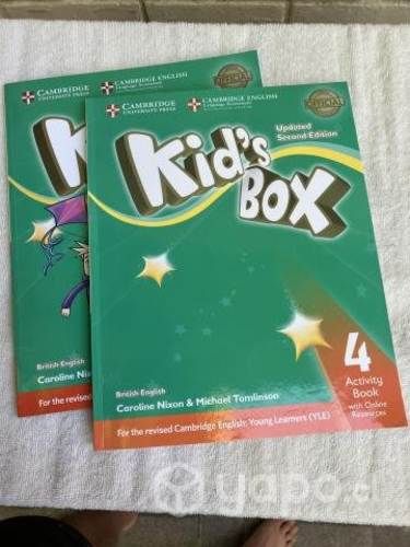 Libro de inglés kids box 4 cambridge