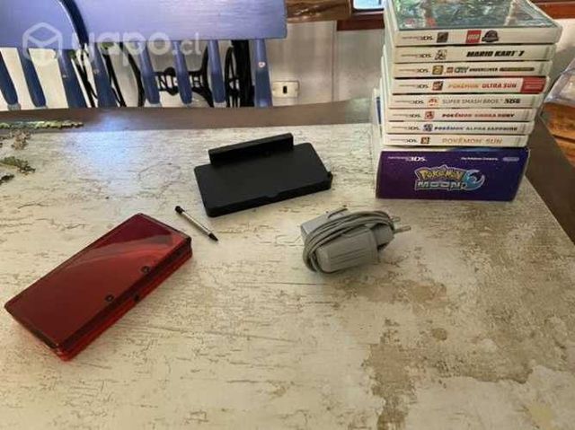 Nintendo 3ds + 9 juegos