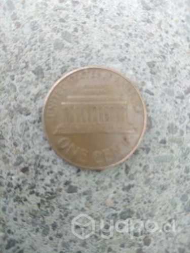 Moneda america centavo de cobre