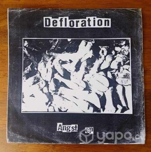 Vinilo Defloration "Angst EP"