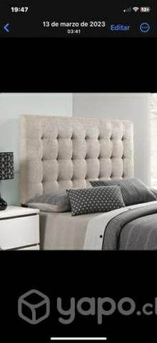 Respaldos en todas las medidas y colores al suelo