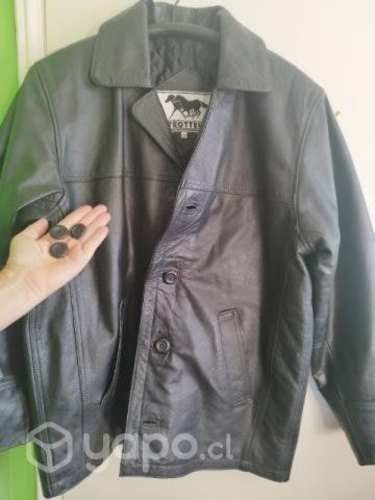 Chaqueta de cuero Trotter talla S corte normal